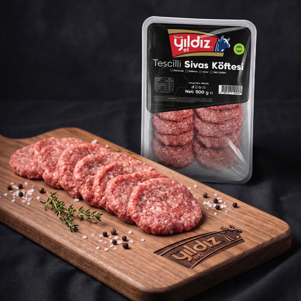 Yıldız Et Sivas Köfte 500 G